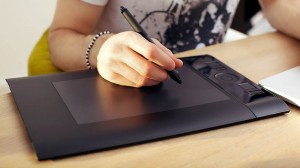 Using Touchpad Graphics Tablet
